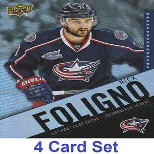 Nick Foligno Hockey Card Collection
